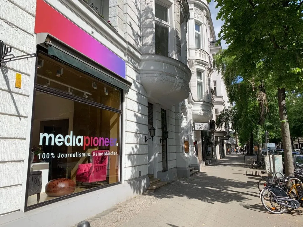 Media Pioneer bezieht neues Büro in Berlin-Charlottenburg